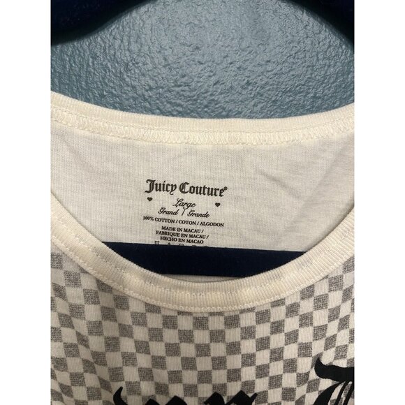 Juicy Couture Down Dog Muscle Tee, Tank Size Large - Picture 2 of 3